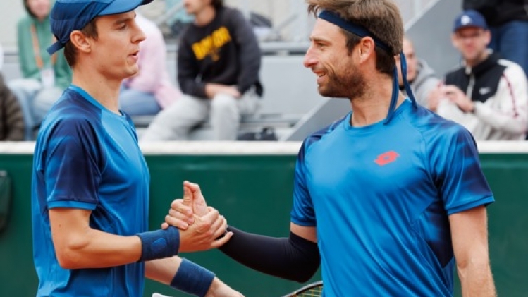 Sander Gillé/Joran Vliegen qualifiés pour les quarts de finale du double sans jouer