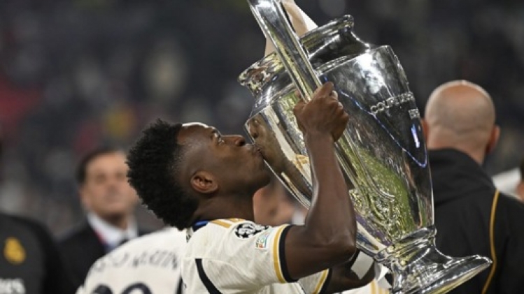 Vinicius Junior élu meilleur joueur de la saison 2023-2024