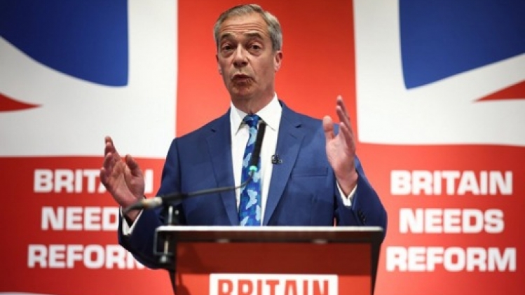 Le partisan du Brexit Nigel Farage candidat aux législatives britanniques du 4 juillet