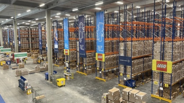 Un nouveau centre de distribution Lego ouvert à Tessenderlo