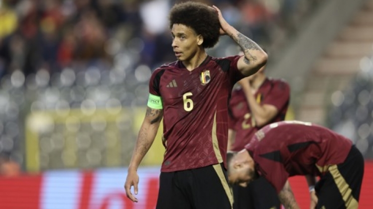 Axel Witsel de retour sous le maillot de la Belgique: Beaucoup d'émotions après un an