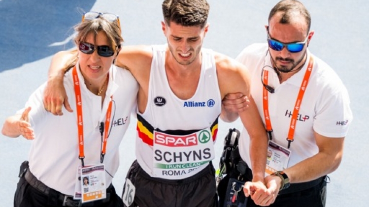 Remi Schyns souffre d'une déchirure musculaire au mollet