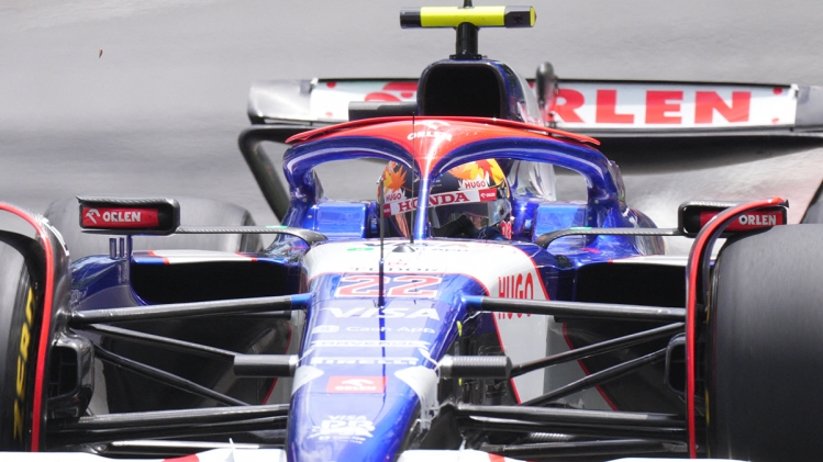 Yuki Tsunoda au GP du Canada en 2024.