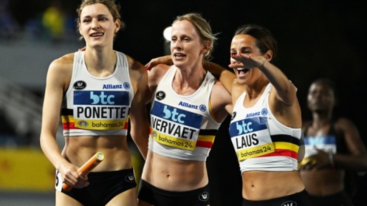 La sélection belge d'athlétisme ira en pré-camp fin juillet à Talence