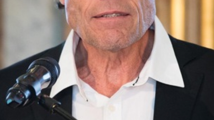 L'explorateur Alain Hubert reçoit le prix de la Belgica à Bruxelles