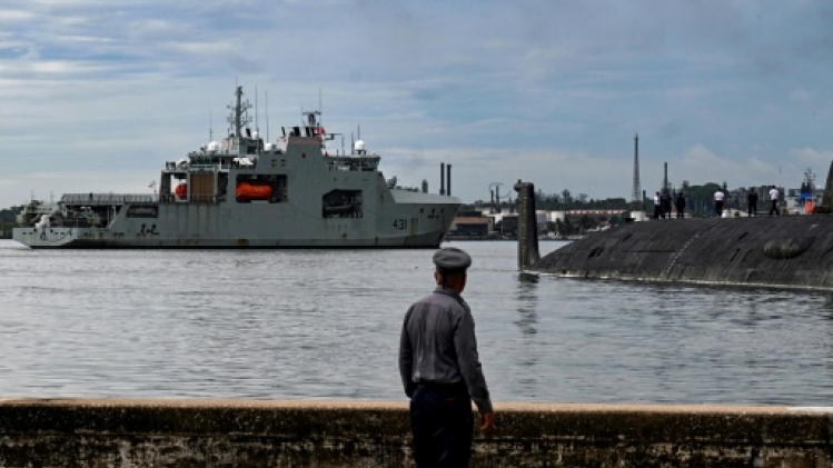Après les navires russes et américains, un bateau de guerre canadien à Cuba