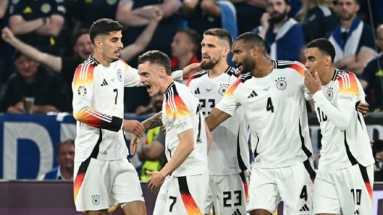L'Allemagne ne fait qu'une bouchée de l'Écosse dans le match d'ouverture