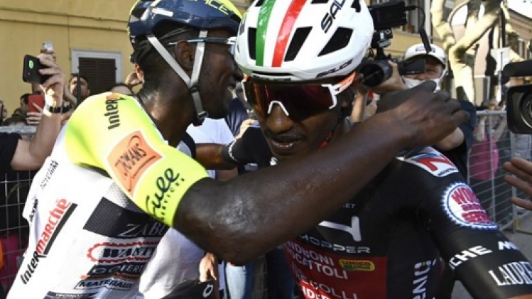 Natnael Tesfatsion est le nouveau champion d'Érythrée, Biniam Girmay sixième