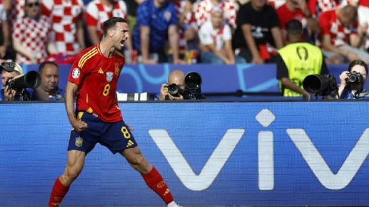Fabian Ruiz est l'homme du match Espagne-Croatie