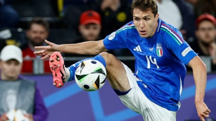 Federico Chiesa décroche le titre d'homme du match d'Italie-Albanie