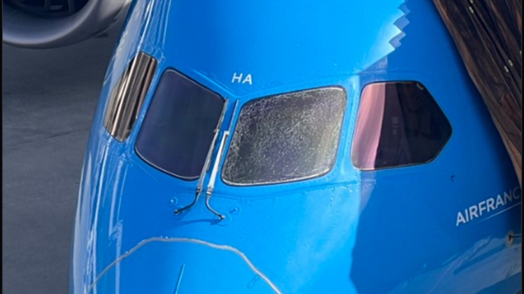 Le cockpit de l'avion