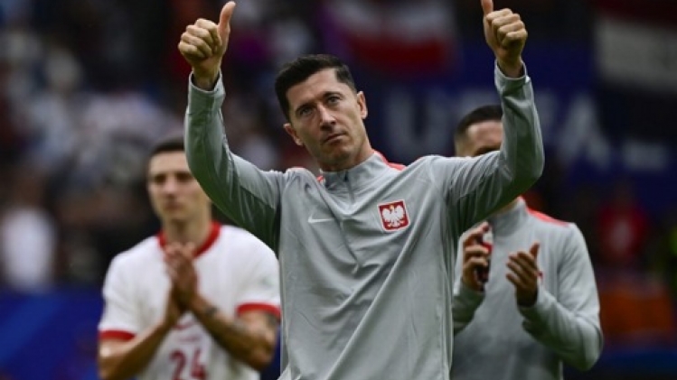 Robert Lewandowski de retour à l'entraînement avec la Pologne