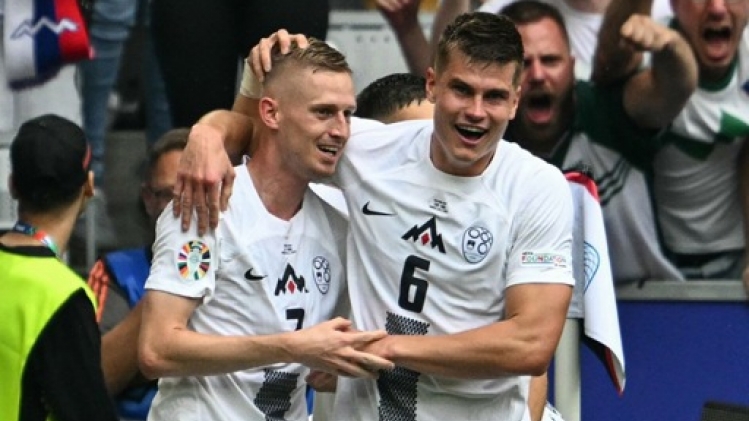 Le Slovène Zan Karnicnik choisi comme homme du match de Slovénie-Serbie