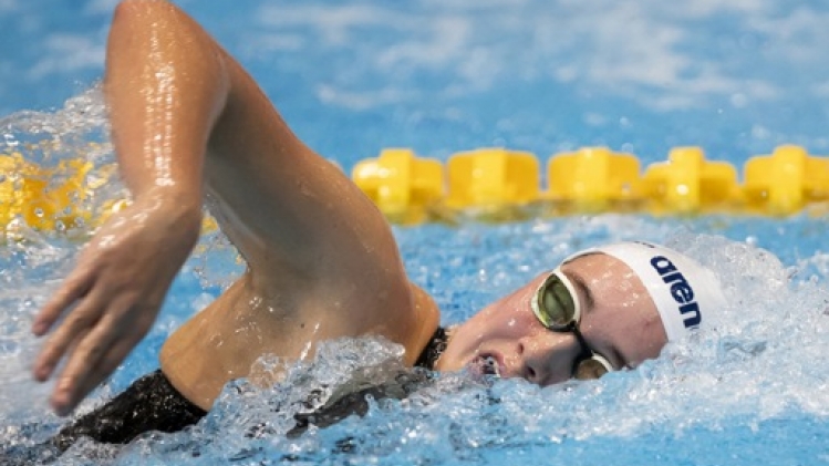 Camille Henveaux 12e en séries sur 400m libre