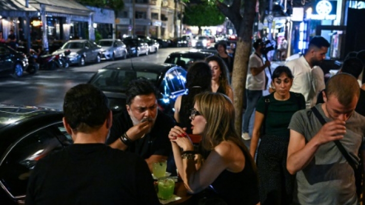 A Beyrouth, l'ambiance est à la fête malgré les menaces d'Israël
