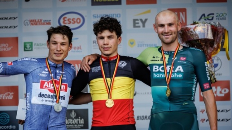 Jordi Meeus termine sur la troisième marche du podium: J'étais à bloc