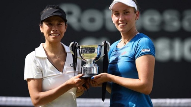 Troisième titre en double en 2024 pour Mertens : Chouette dans l'optique de Wimbledon