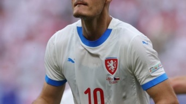 L'attaquant tchèque Patrik Schick pas certain d'être rétabli à temps contre la Turquie