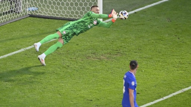 Le gardien polonais Lukasz Skorupski élu Homme du match de France-Pologne