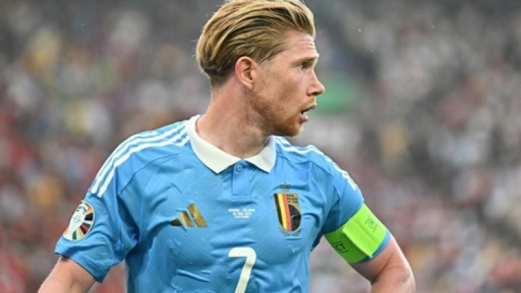 Kevin De Bruyne Homme du match d'Ukraine-Belgique