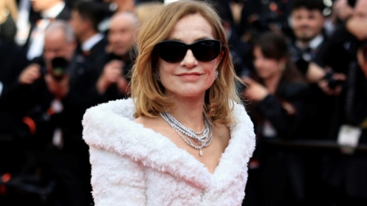 L'actrice française Isabelle Huppert, Prix Lumière 2024