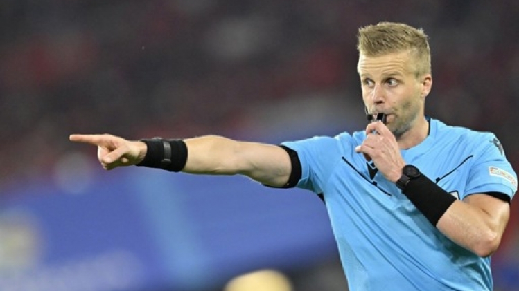 Le Suédois Glenn Nyberg désigné pour arbitrer France/Belgique