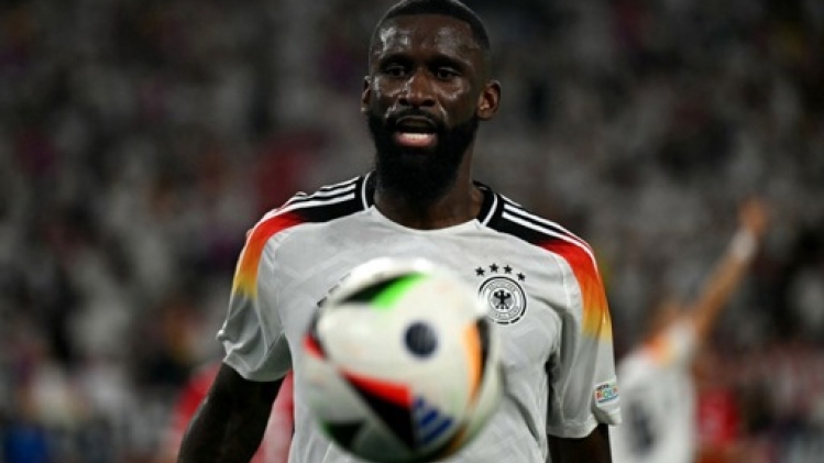 L'Allemand Antonio Rüdiger Homme du Match après le succès face au Danemark