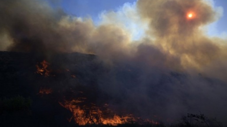 Grèce : les feux de forêt se multiplient près d'Athènes