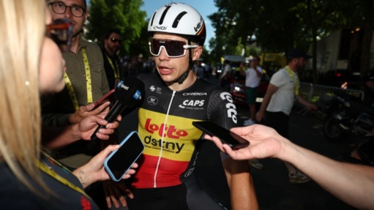 Arnaud De Lie: J'ai poussé un peu mais ça fait deux fois que je n'arrive pas à sprinter