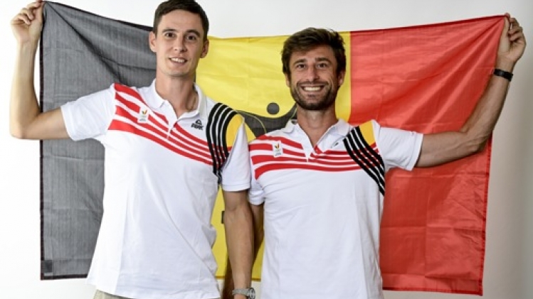 Sander Gillé et Joran Vliegen abordent leur tournoi vendredi