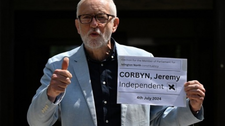 Jeremy Corbyn élu avec l'étiquette d'indépendant