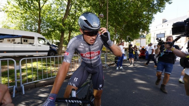 Van Aert accepte les excuses de Philipsen sur les réseaux sociaux