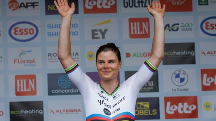 Lotte Kopecky termine neuvième : La victoire d'étape n'était pas possible aujourd'hui