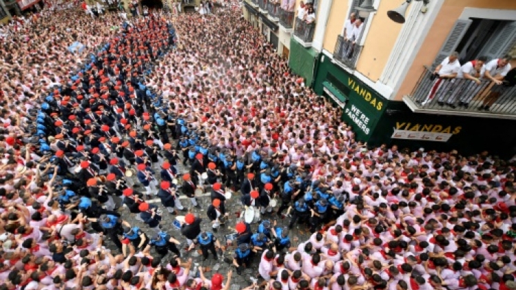 En Espagne, les fêtes de la San Fermin débutent à Pampelune