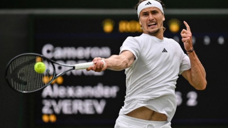 Alexander Zverev sort Cameron Norrie et file en huitièmes de finale