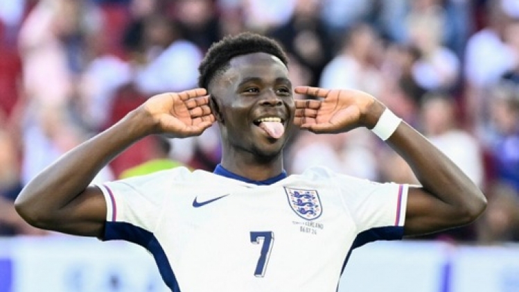Bukayo Saka Homme du match Angleterre-Suisse