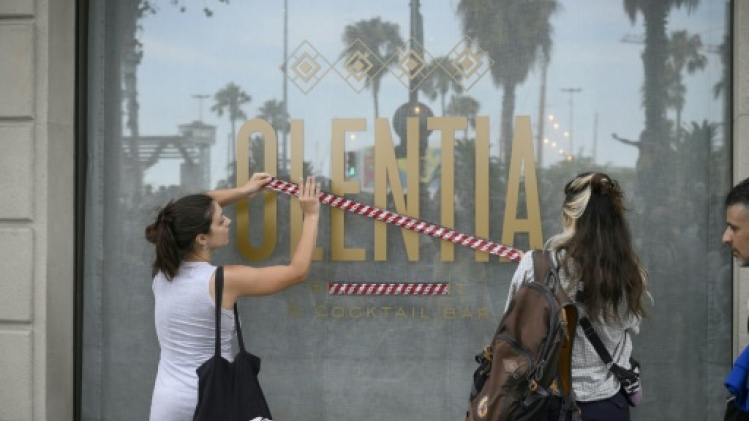Manifestation à Barcelone contre le tourisme de masse