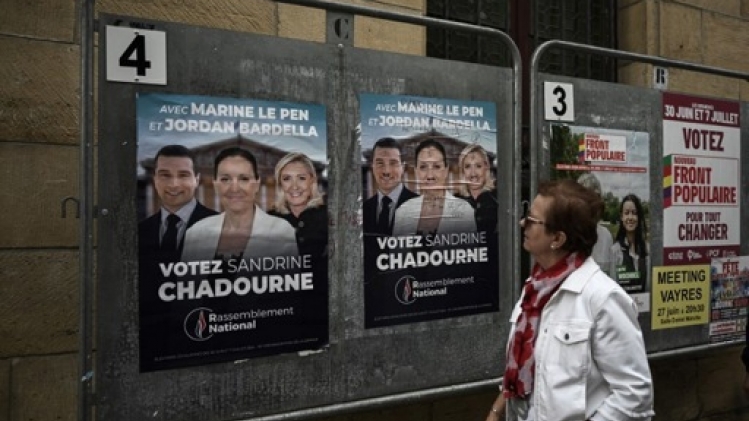Le Rassemblement National en tête, majorité absolue incertaine