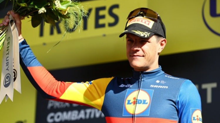 Jasper Stuyven 8e et combatif du jour: J'ai tout donné mais ça n'a pas suffi