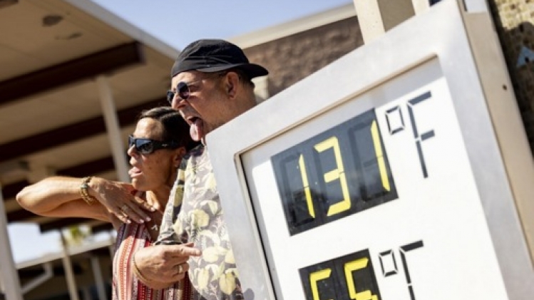 Records de températures battus aux États-Unis touchés par une vague de chaleur
