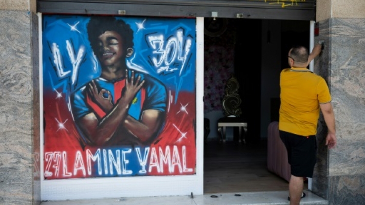 Euro-2024: Lamine Yamal, l'étoile de la Roja qui illumine le quartier populaire de Rocafonda