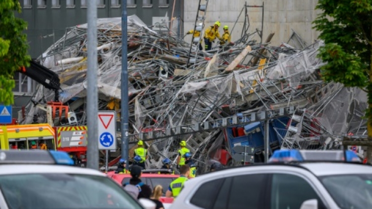 Suisse: au moins trois morts dans l'effondrement d'un échafaudage