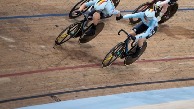 Katrijn De Clercq et Hélène Hesters en or sur le Madison espoirs féminin