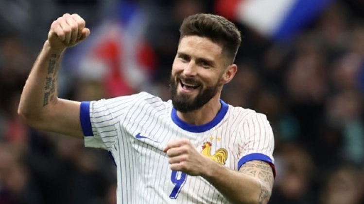 Olivier Giroud, meilleur buteur des Bleus, dit adieu à l'équipe de France