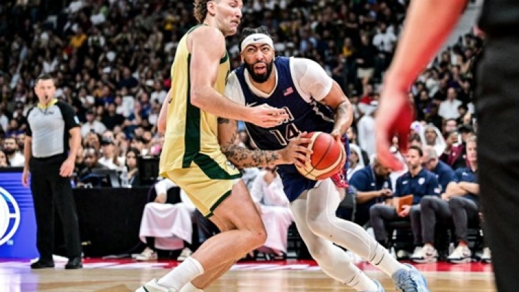 Le Team USA de basket bat l'Australie de justesse dans son 2e match de préparation