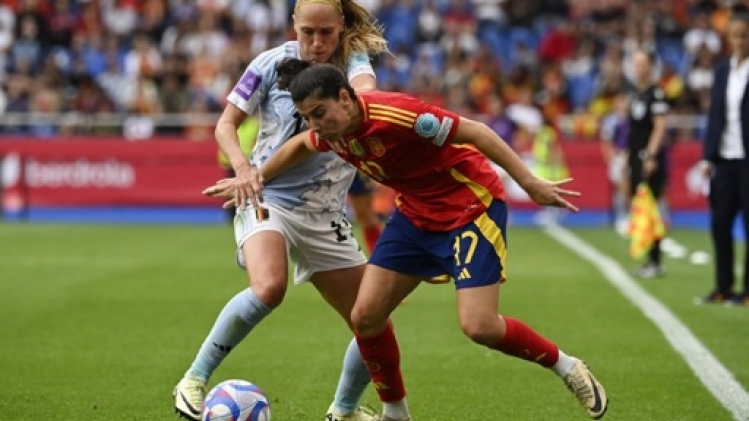Battue par l'Espagne, la Belgique reste troisième et se maintient en Ligue A
