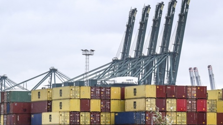 Légère croissance du transbordement de marchandises au port d'Anvers-Bruges