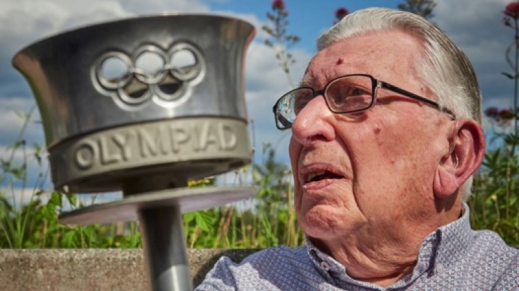 A 99 ans, il brandira la flamme pour la deuxième fois de sa vie