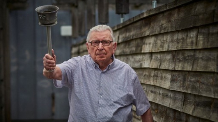 A 99 ans, il brandira la flamme pour la deuxième fois de sa vie
