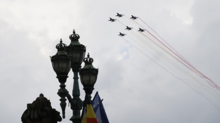 Un défilé militaire et civil haut en couleurs pour célébrer le 21 juillet